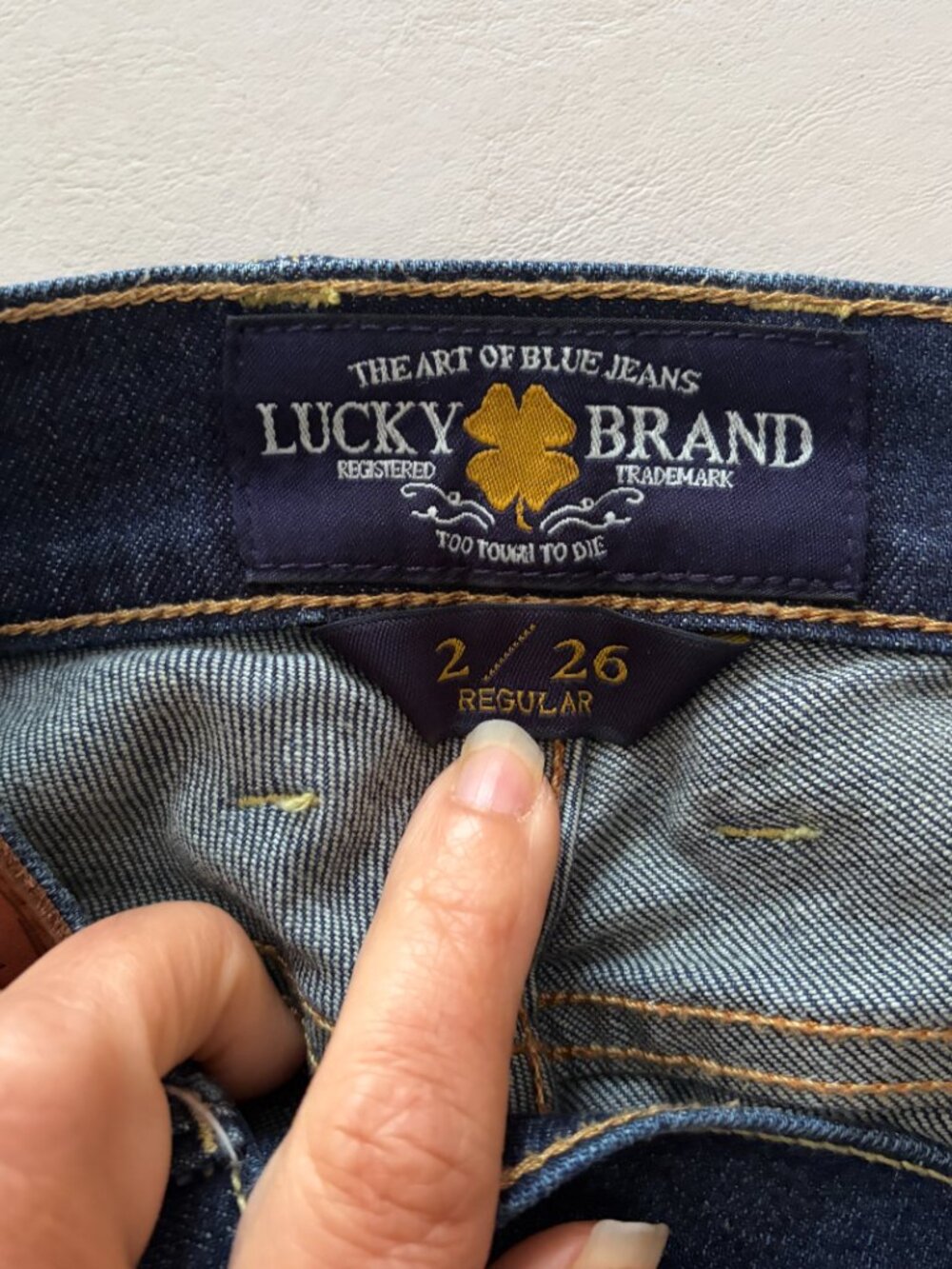 Lucky Brand Sweet N Low Jeans Size 2 26 - Picture 9 of 9